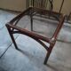 Side table, rattan accent table