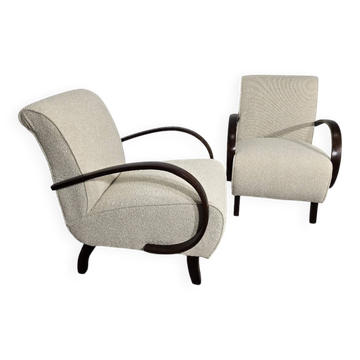 Ensemble de chaises longues par Jindrich Halabala