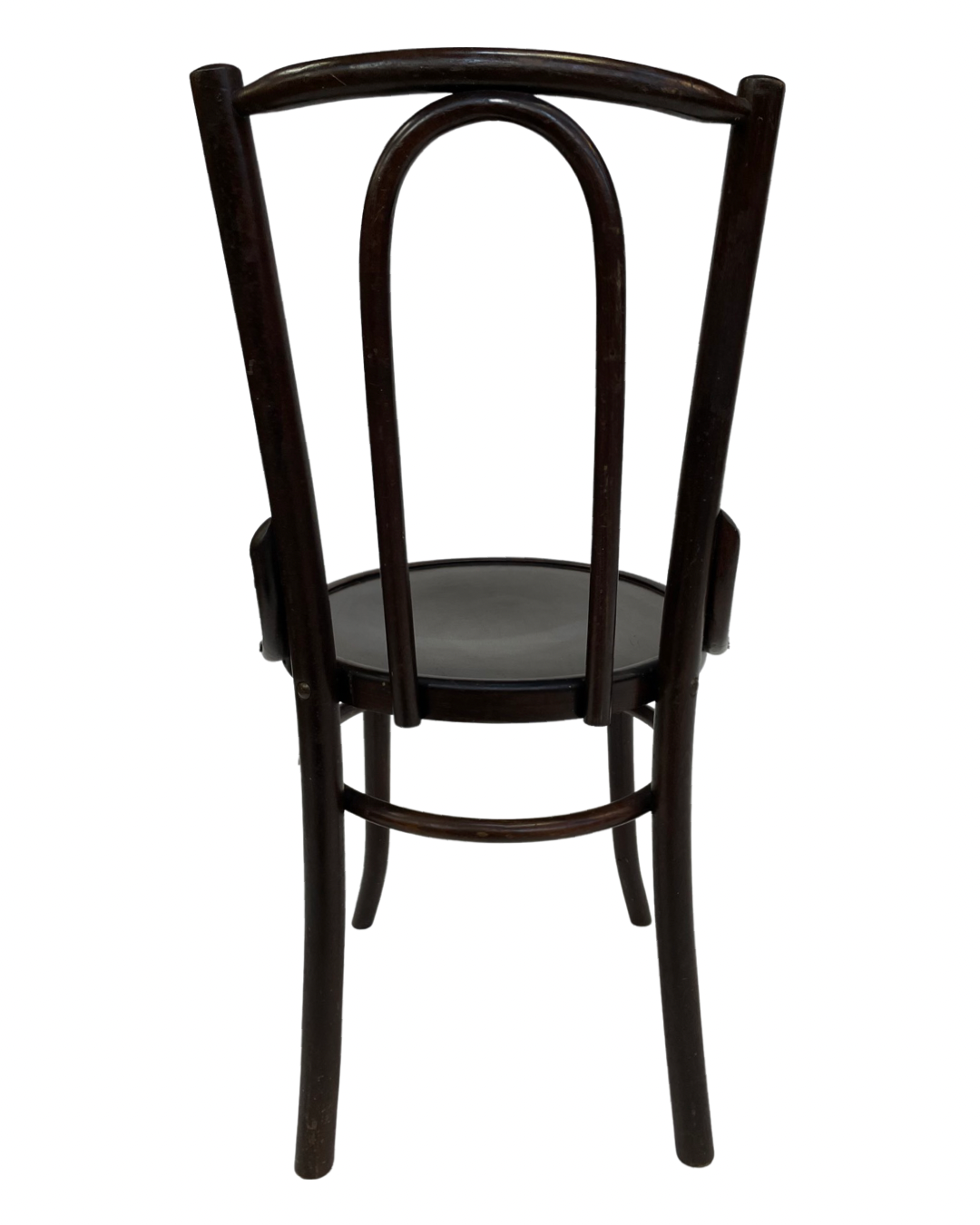 Set of four vintage bistro chairs 50