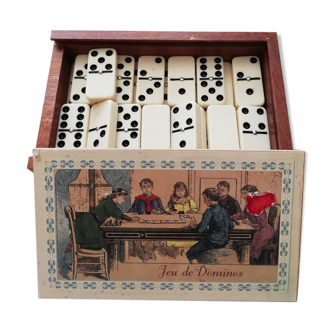 Jeu de dominos vintage