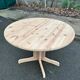 Round extendable dining table Rainer Daumiller for Hirtshals Sawaerk 145