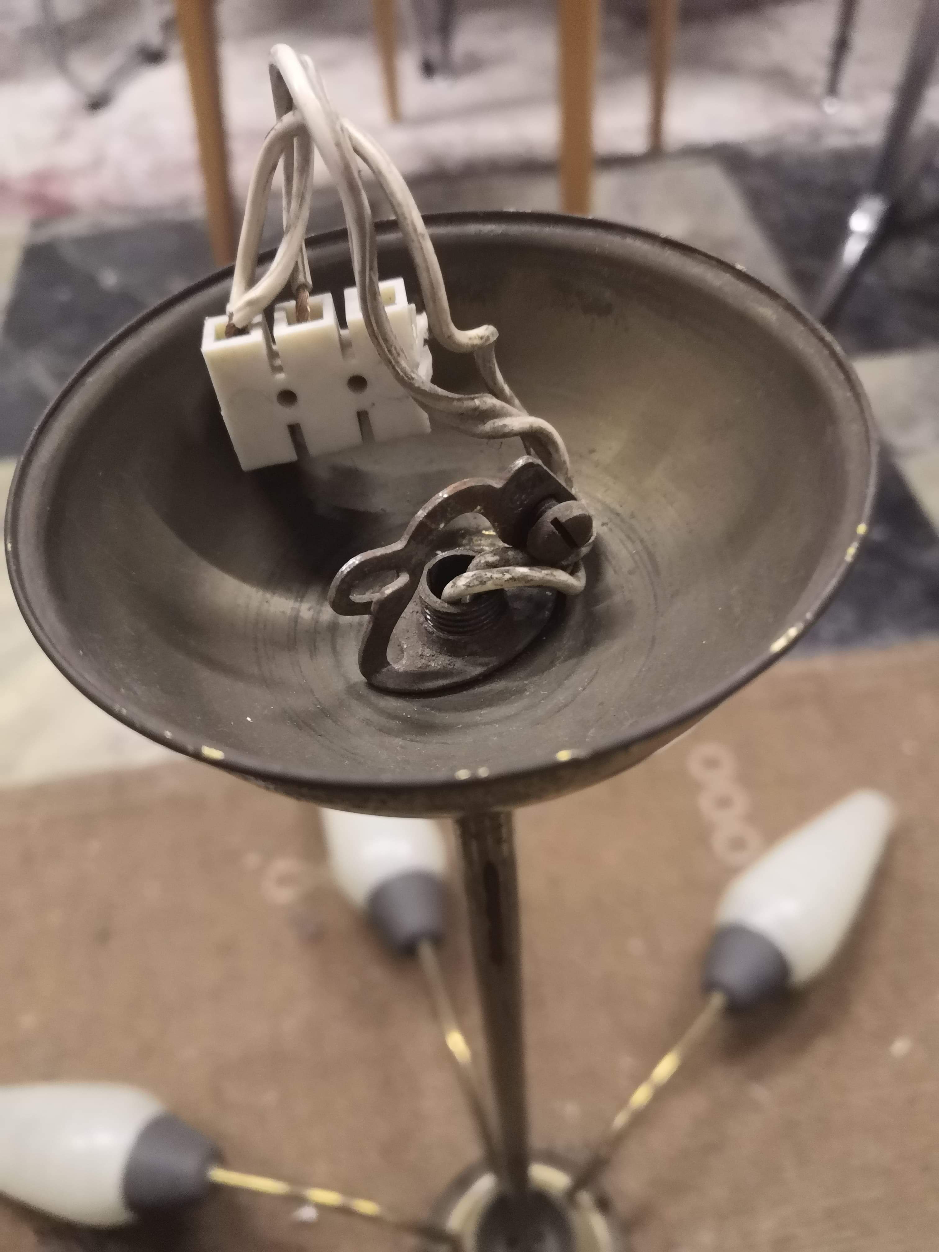 Modernist ceiling of the 1960s