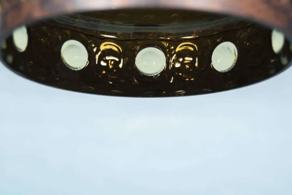 Vintage suspension by Peil & Putzler, brutalist style from the 50s/60s.