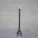 Brutalist Iron Belgium Mid-Century Floor Lamp