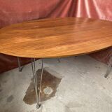 vintage oval table