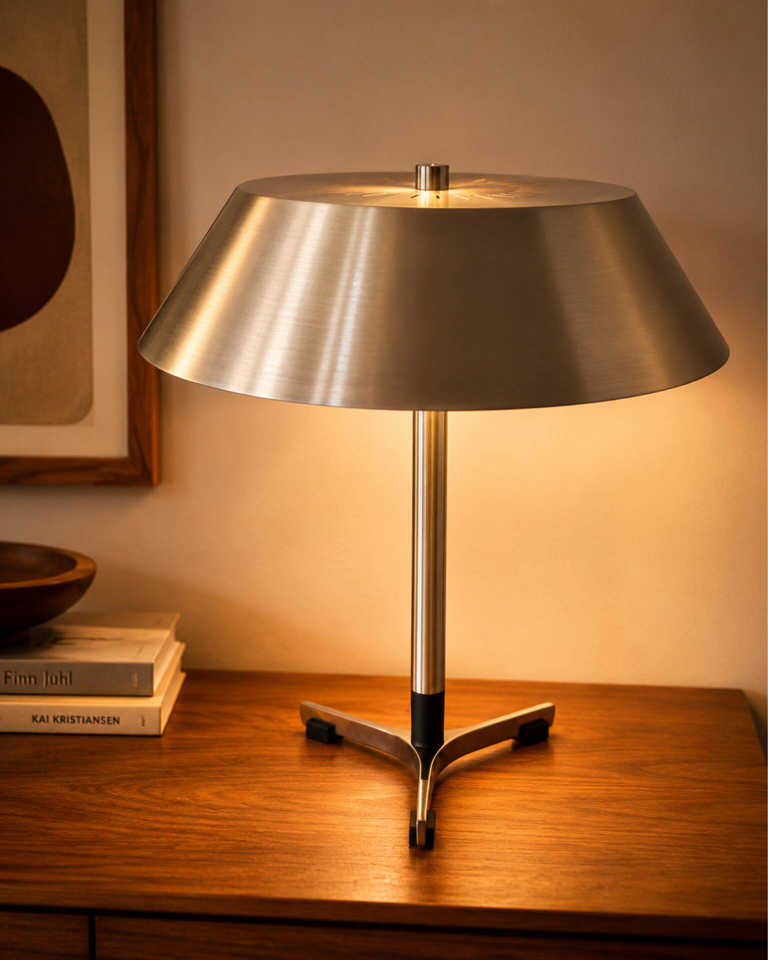 Lampe de table President par Jo Hammerborg pour Fog & Mørup