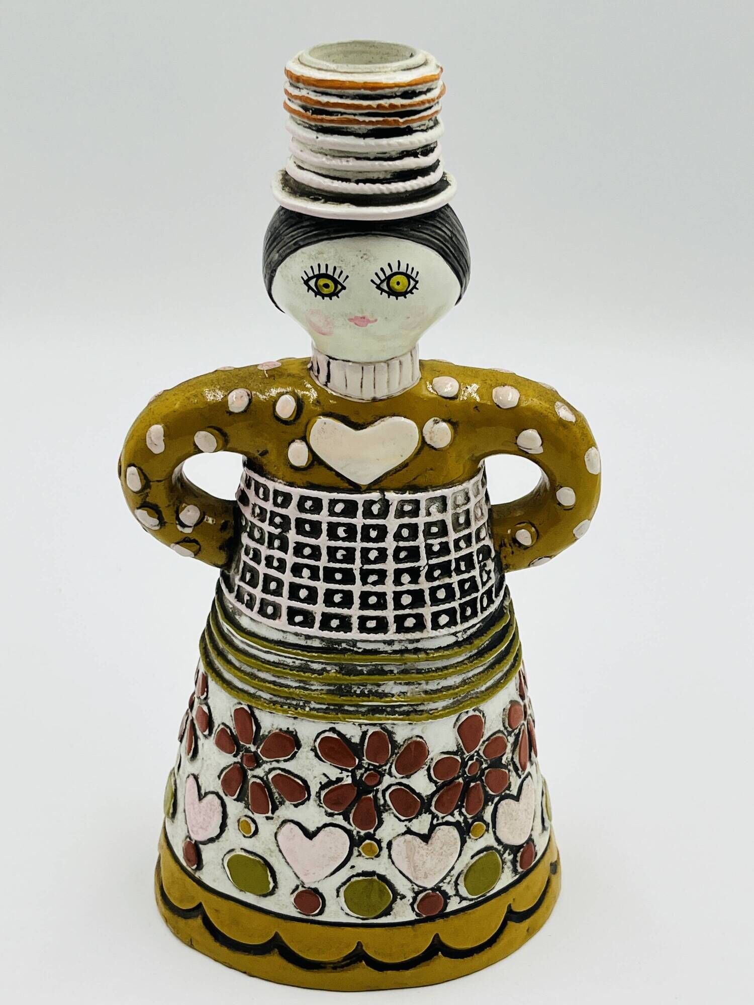 Candle Holder Figurine Paper Mâché Pride Creations – 1960