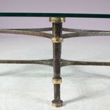 1990s Brutalist style coffee table from Italy