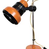 Vintage Orange Table Lamp , 1970s