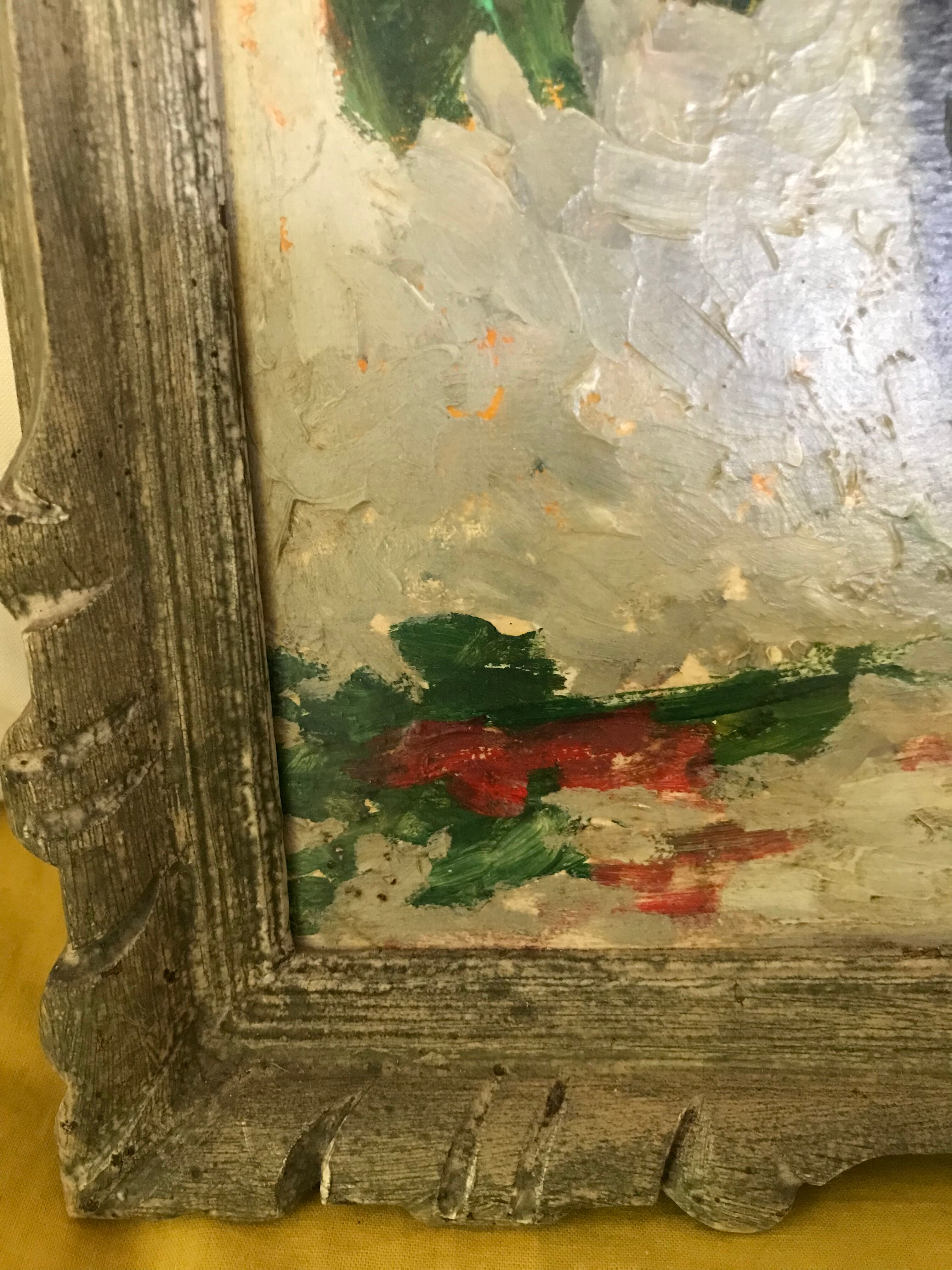 Bouquet of flowers signed grozi