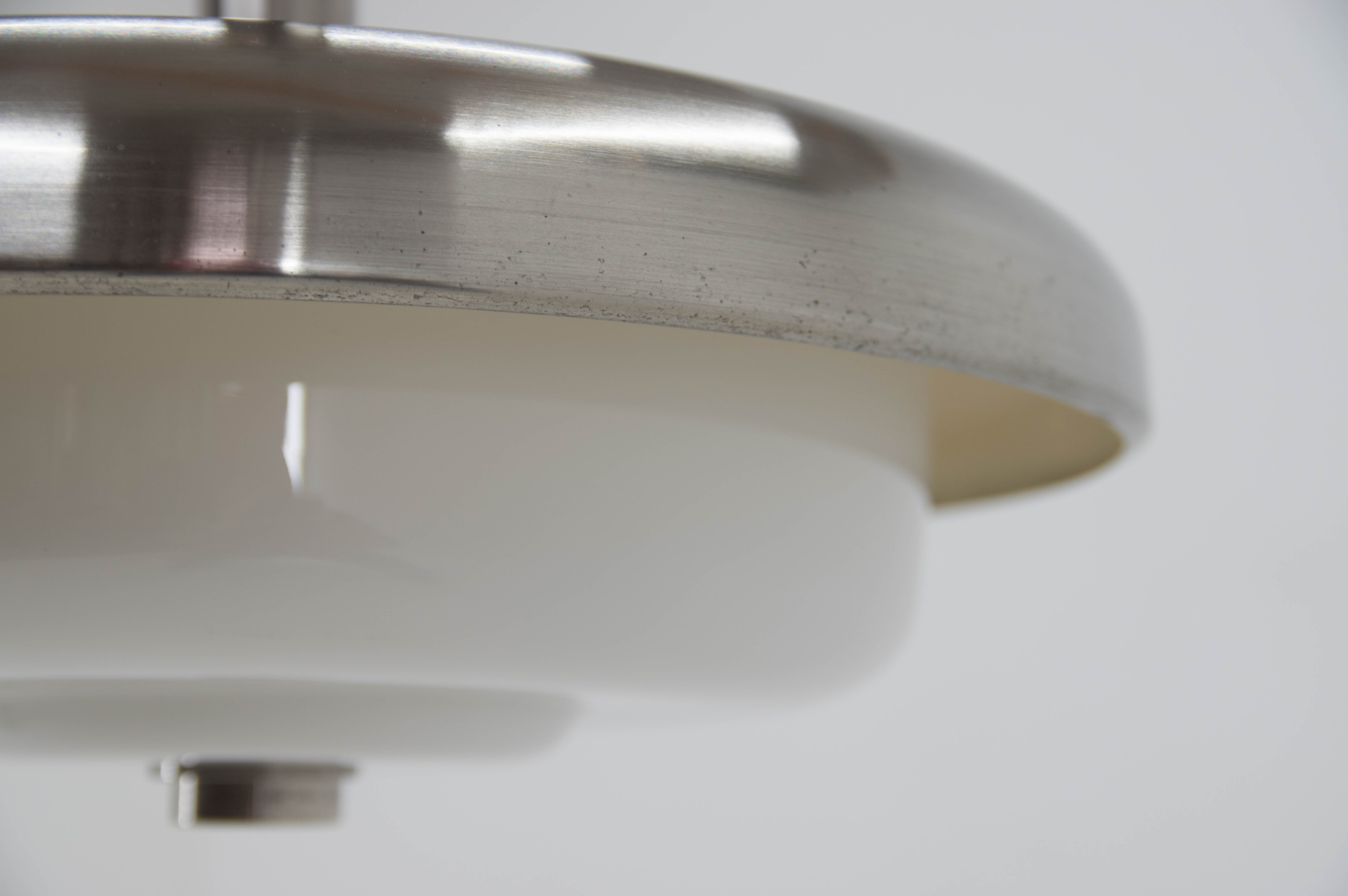 Ultra Rare Bauhaus Chandelier by IAS, 1930s