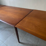 Vintage teak scandinavian signed table