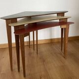 Scandinavian nesting tables 60s