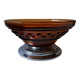 Art Deco molded glass fruit bowl