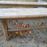 Pair of oak benches