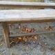 Pair of oak benches