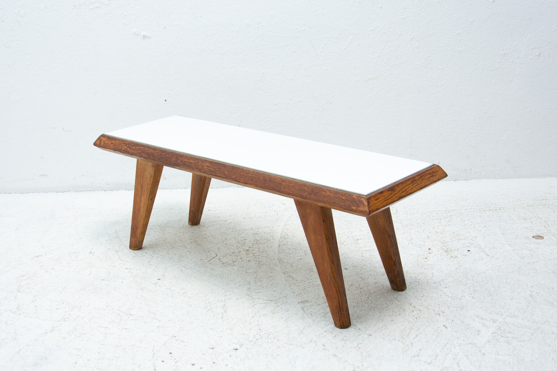 Vintage wooden flower stand, 1970’s, Czechoslovakia