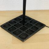 Brutalist lamp from Objet Insolite in metal, vintage