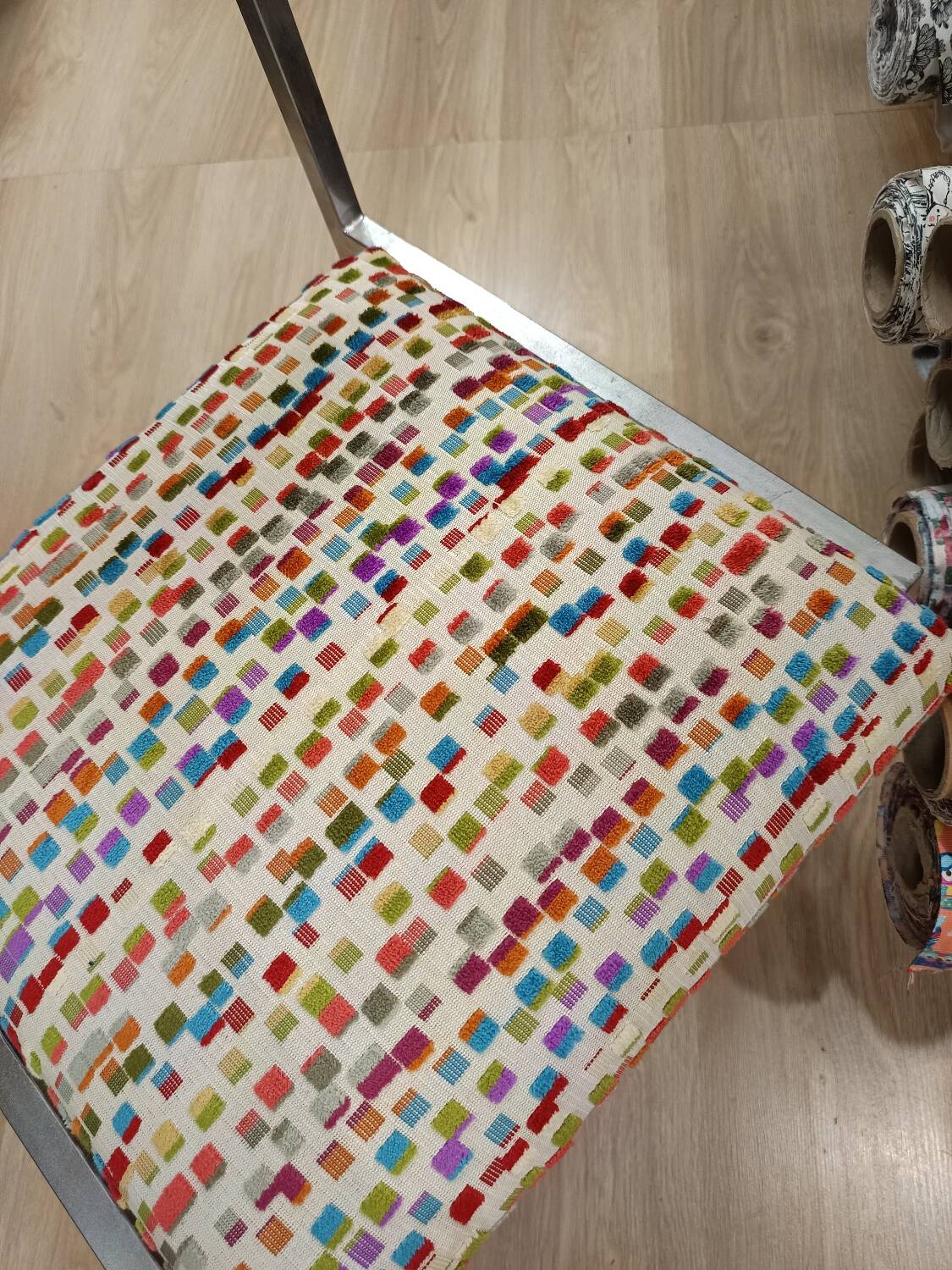 Vintage harlequin chair