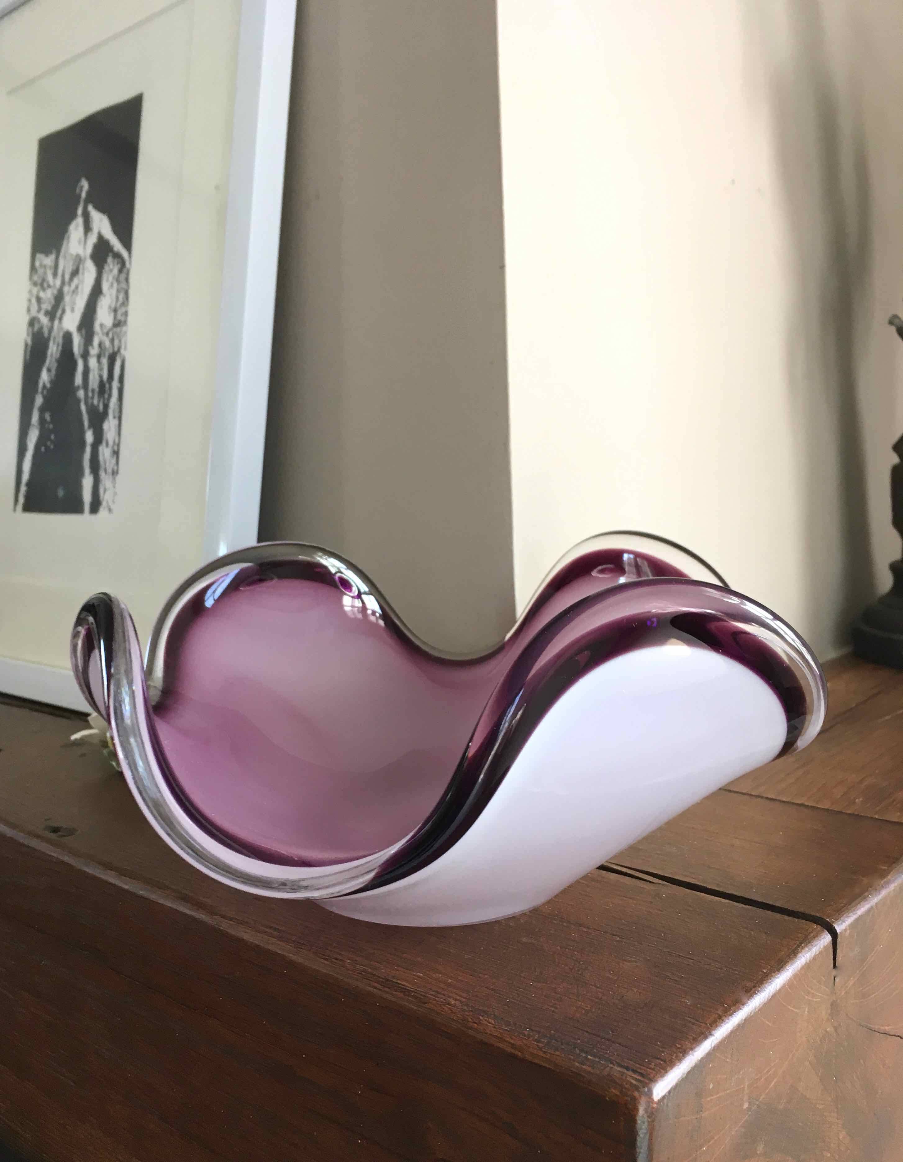 Blown glass cup