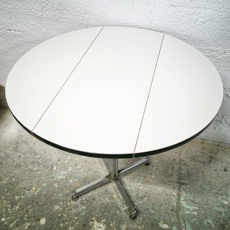 Vintage kitchen table with flap