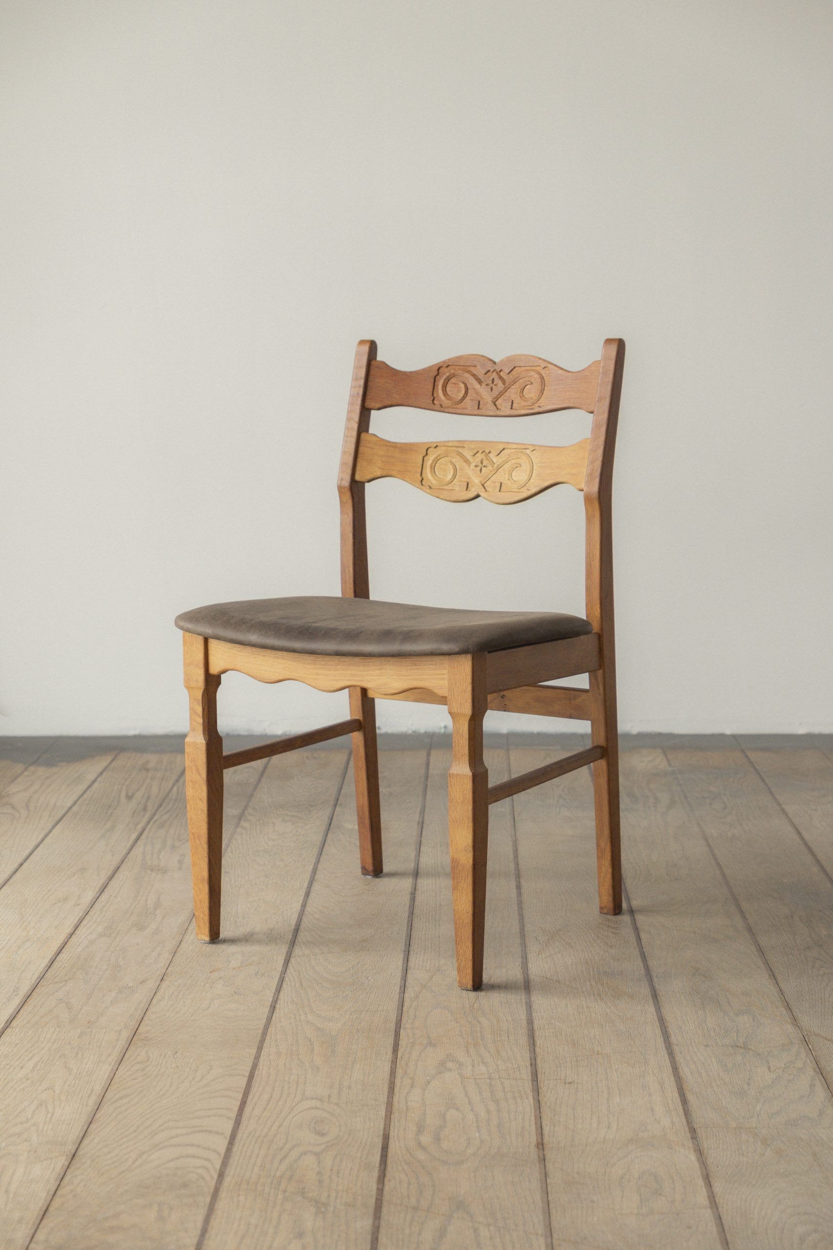 Henning Kjærnulf, dining chair (set of four)