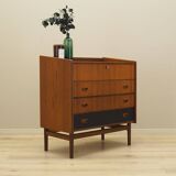 Teak dressing table, Danish design, 1970s, manufactured in Denmark