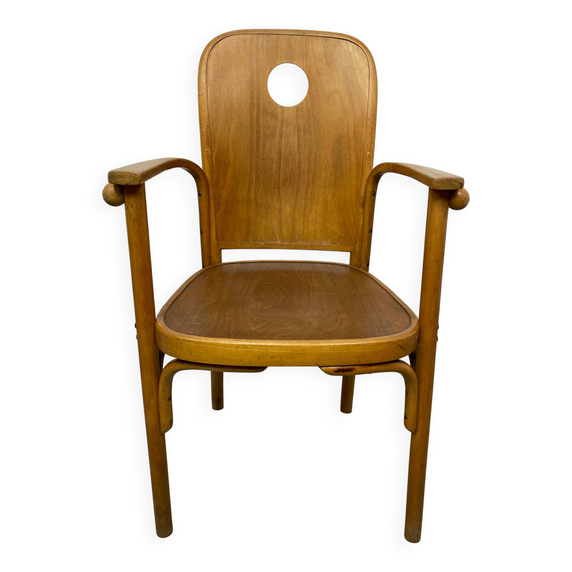 Very rare armchair no. 813 /1F by Josef Hoffmann for Jacob Josef Kohn