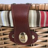 Vintage picnic basket