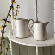 Pair of small jugs Utzschneider & Sarreguemines