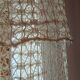 Vintage crochet curtain