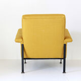 1950 vintage yellow armchair