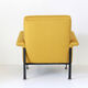 Fauteuil jaune vintage des années 1950