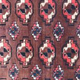 Tapis ancien turkmen afghan 153x205 cm