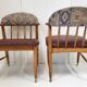 Suite de 4 fauteuils vintage 1960