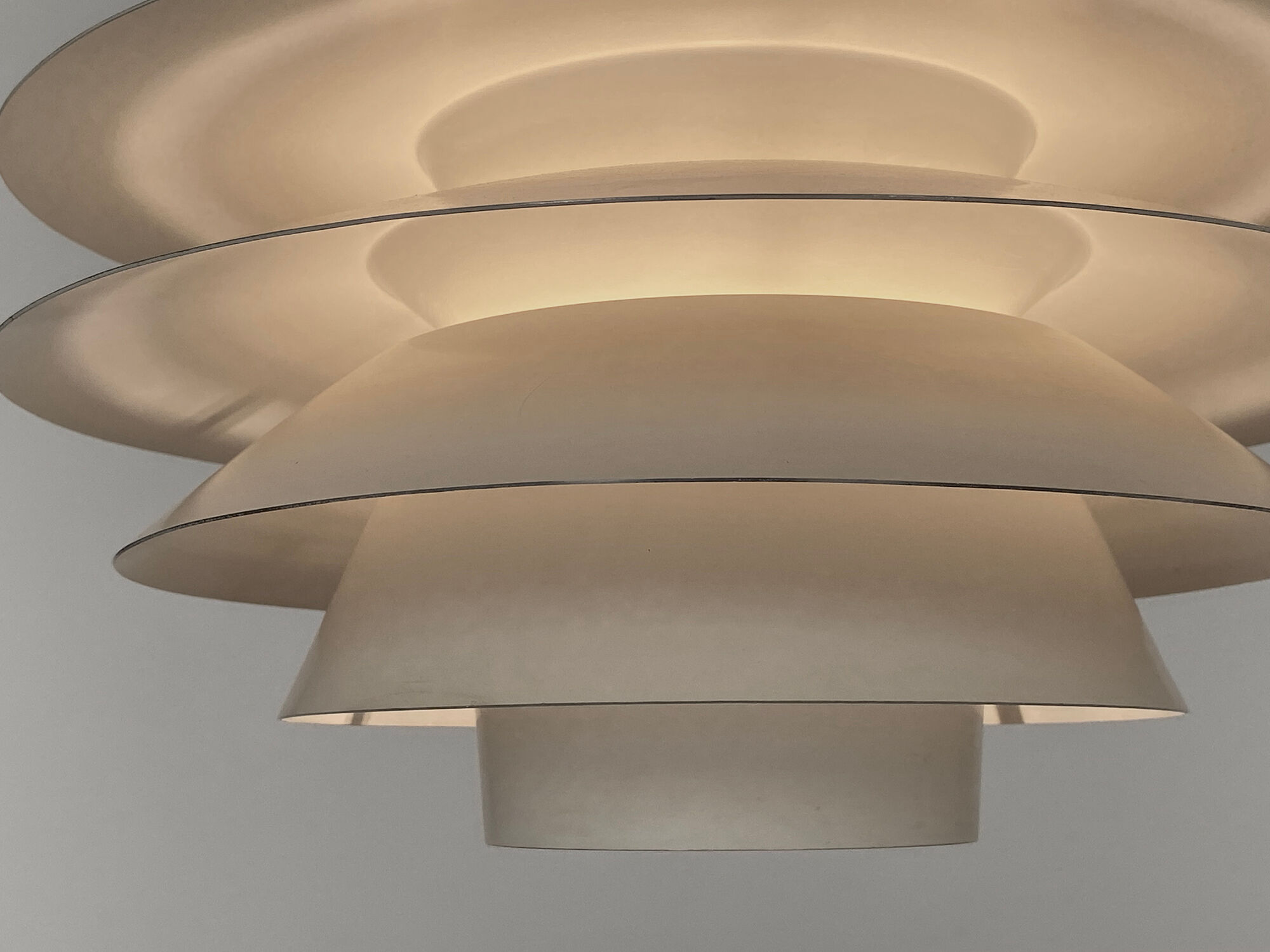 Pendant light "Verona" by Sven Middelboe for Nordisk Solar Compagni. Denmark 1970s.
