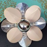 Vintage flower wall light