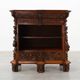 Flemish renaissance "beeldenkast" cabinet in oak wood Antwerp, ca. 1630