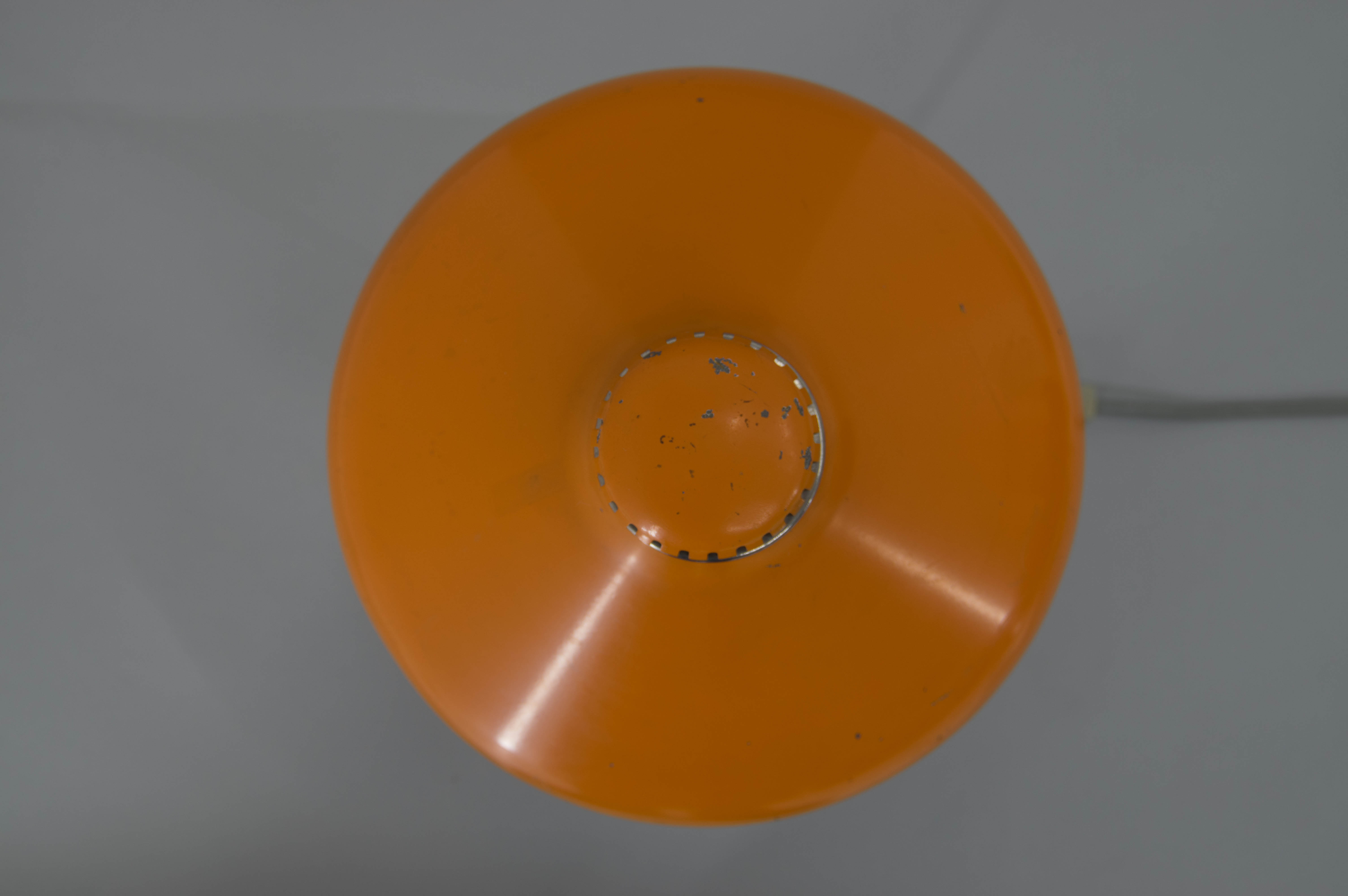 Orange Table Lamp, Germany, 1960s