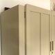 English wardrobe from the 50s/60s, restyled in Crème d'Artichaut