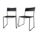 Pair of Chairs Spaghetti Giandomenico Belotti 1980