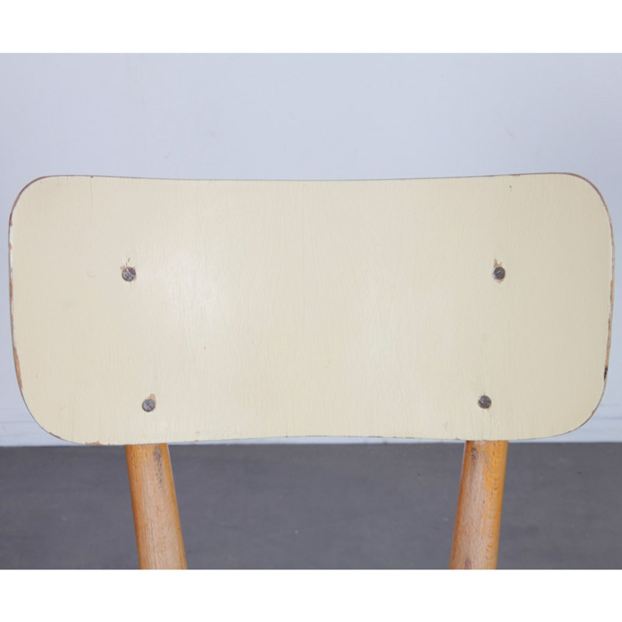 Vintage wooden chair for the manufacturer Ton, 1960