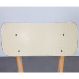Vintage wooden chair for the manufacturer Ton, 1960