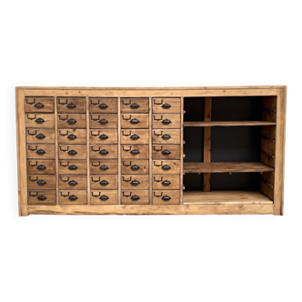 Meuble de métier à 35 tiroirs, Circa 1950