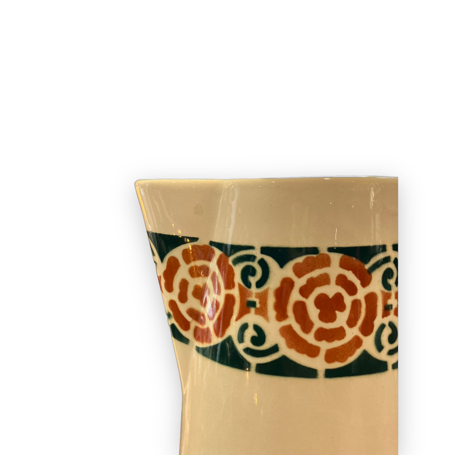 Important pitcher carafe In earthenware Rouvelle to Givors