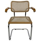Cesca chair B64 with armrests by Marcel Breuer Design