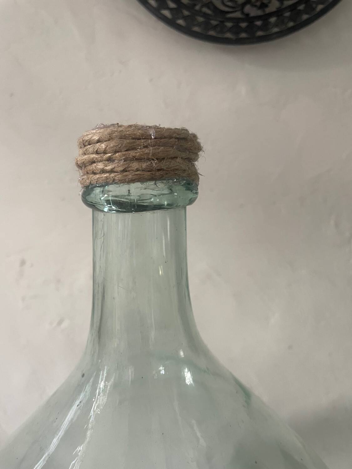 Dame-Jeanne Rope and glass 8l