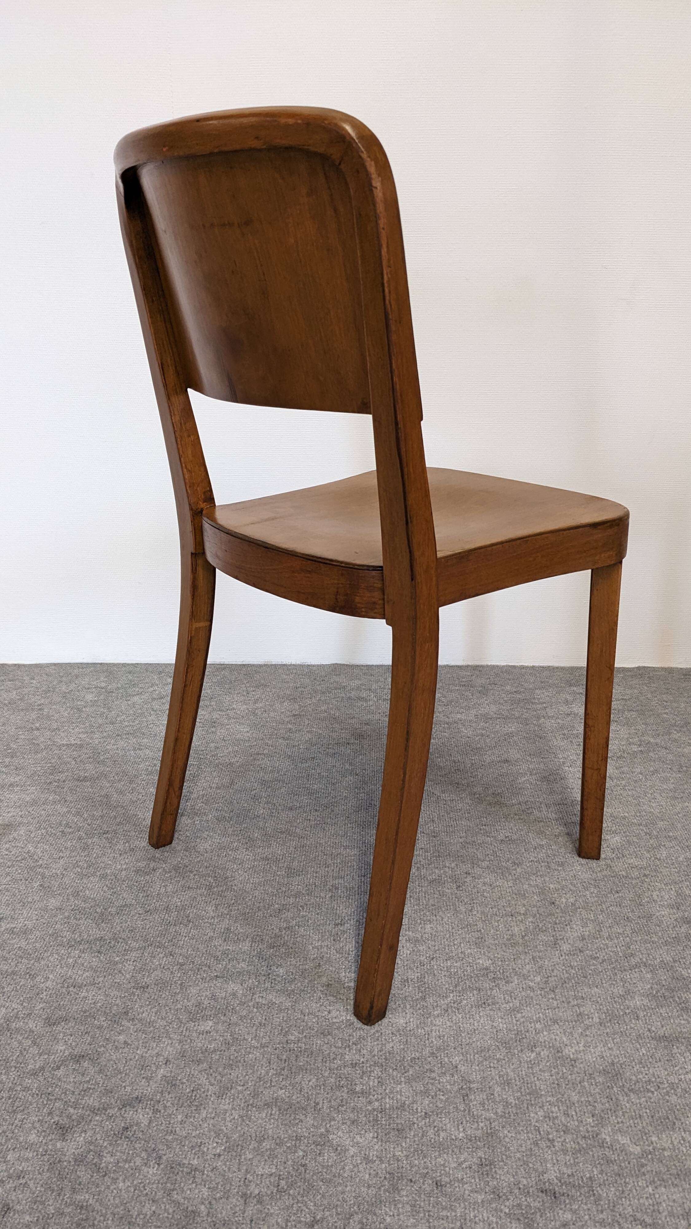 Pair of Bauhaus chairs by Ernst Haefeli for Horgen Glarus, Switzerland 1926