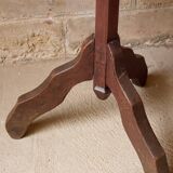 19th century oak pedestal table