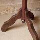 19th century oak pedestal table